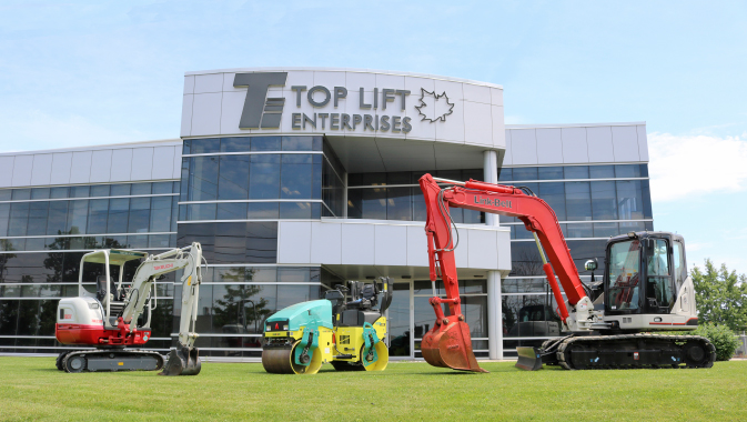 Top of the Line Equipment at Top Lift Enterprises